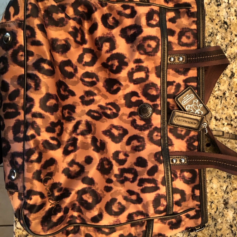 Coach diaper bag